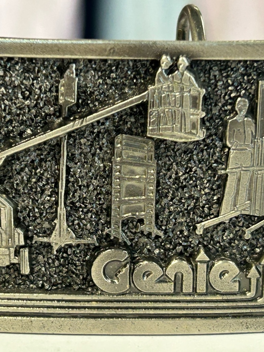 Genie Industries Limited Edition Belt Buckle 1968-1986